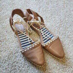 Nine West leather espadrilles 7.5
